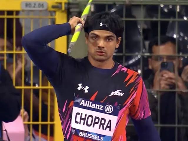 Neeraj Chopra Played Diamond League with a fractured hand.