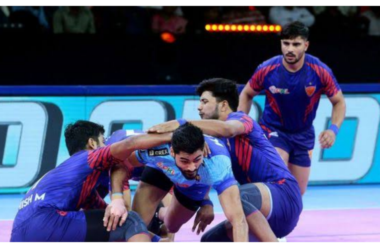 Dabang Delhi KC won against Bengal Warriorz, Ashu Malik put up a good team effort.