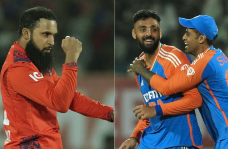 India vs England T20I series: Varun Chakravarthy’s 5-for in vain as Adil Rashid helps visitors stay alive.