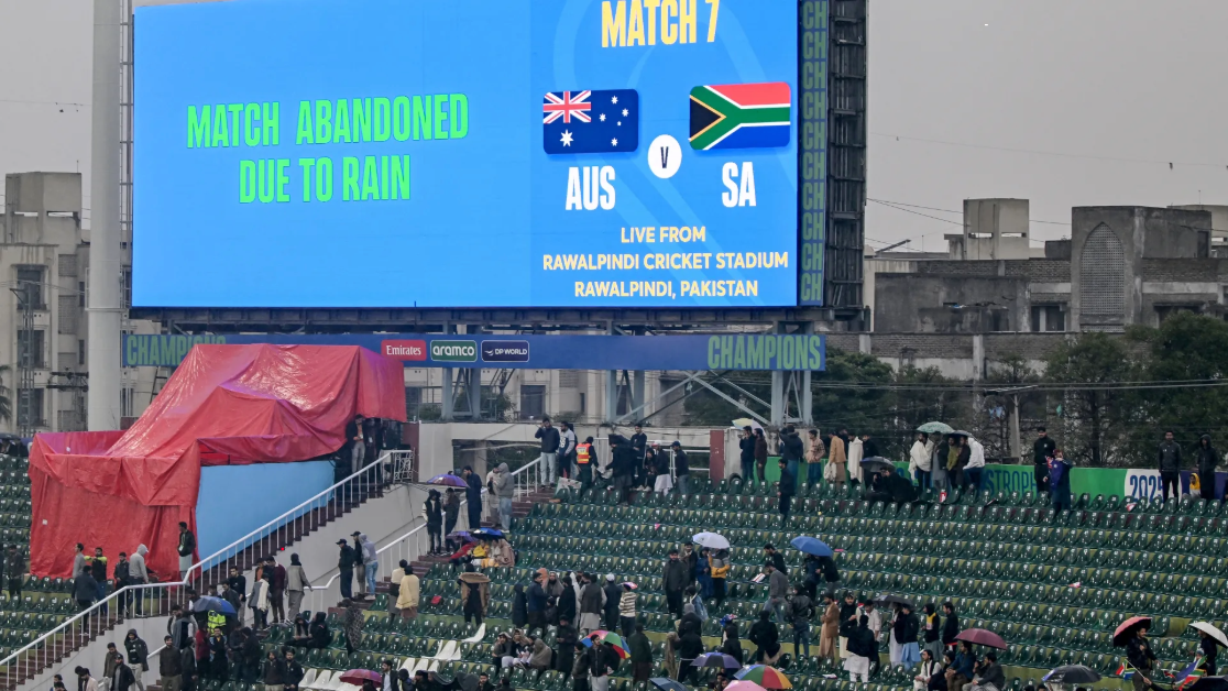 Australia vs South Africa Match Abandoned Due to Rain